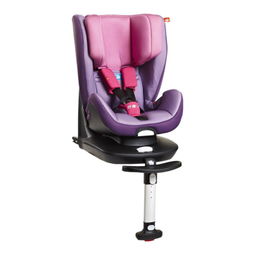 好孩子儿童安全座椅 汽车安全坐椅 isofix接口 9月 7岁宝宝 粉紫色CS688 M115儿童安全座椅产品图片1